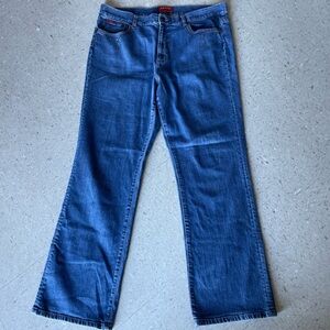 Chaps Women’s Bootcut Jeans- Size 16- Mid Rise -RN 41381- Classic Fit Denim with